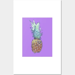 Pineapple Crown No. 2 Posters and Art